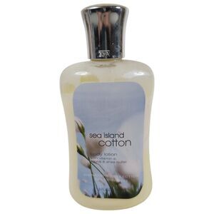 Bath & Body Works Sea Island Cotton Body Lotion 8 Oz 90% Full Discontinued